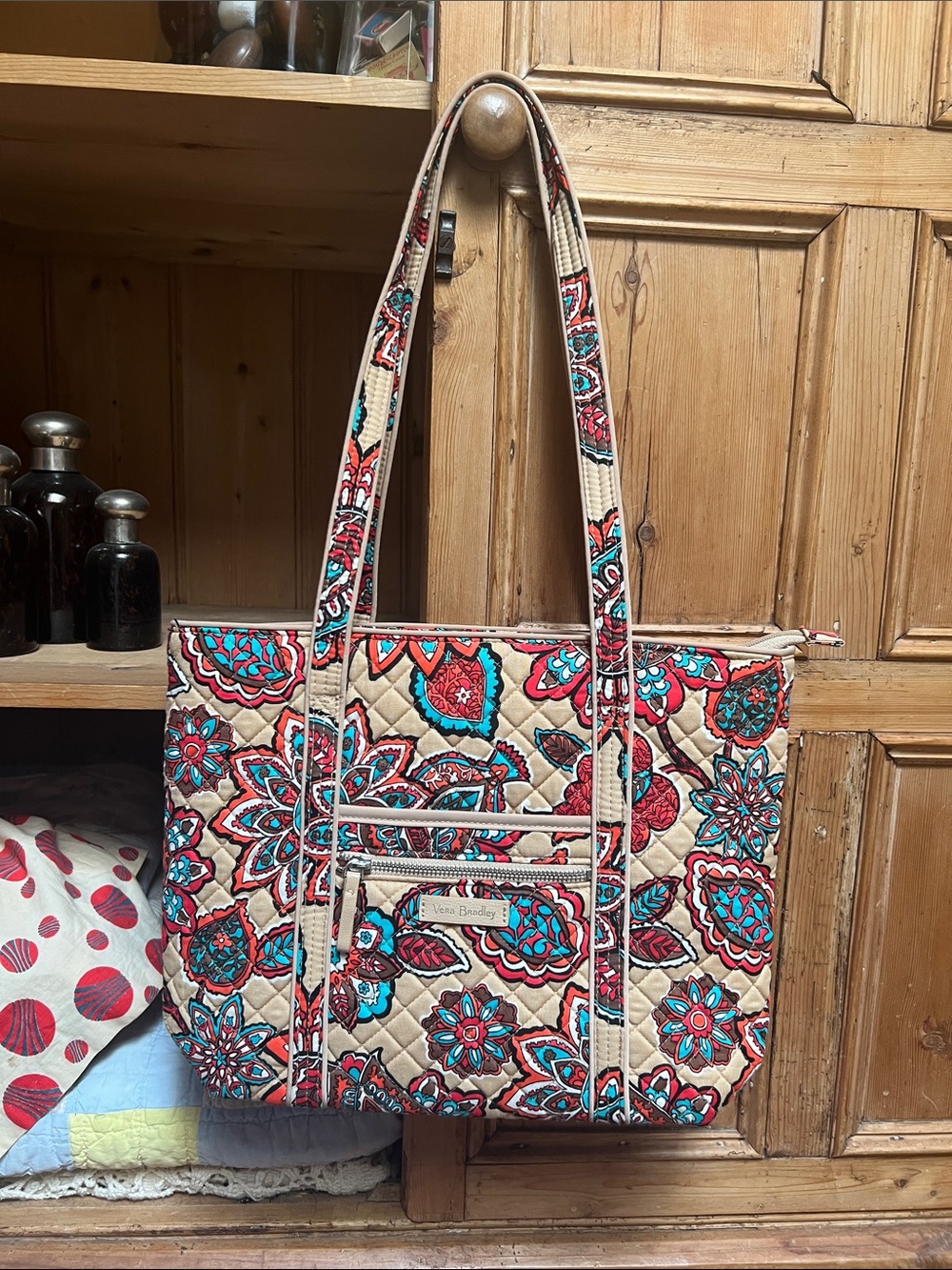 NWOT Vera Bradley Glenna Tote in Desert Floral Pattern